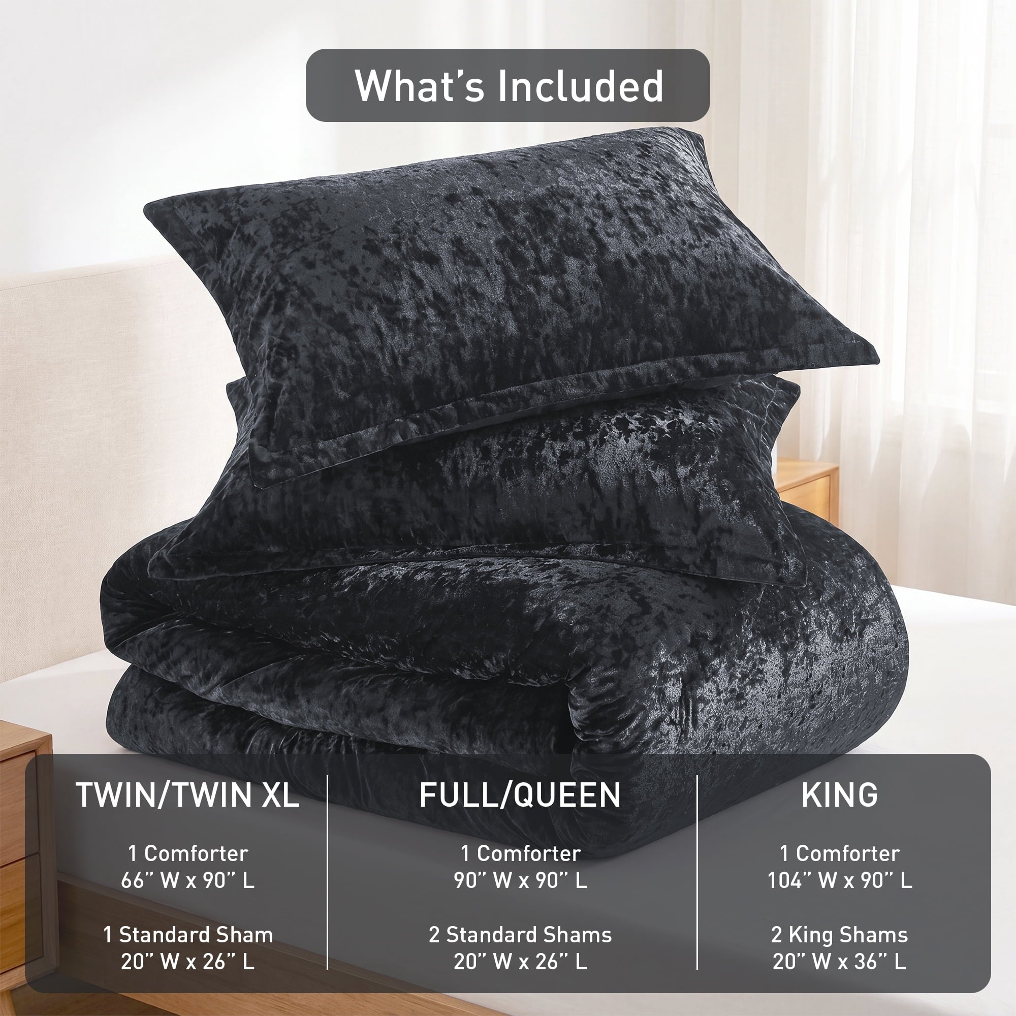 Vinmora™ Regency Heights Full/Queen Cozy Velvet Comforter Sets, Luxury - Premium Comforter Set by Vinmora™