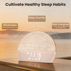 Vinmora™ Wake up Light Sunrise Alarm Clock with Sound - Premium Bedding & Home by Vinmora™