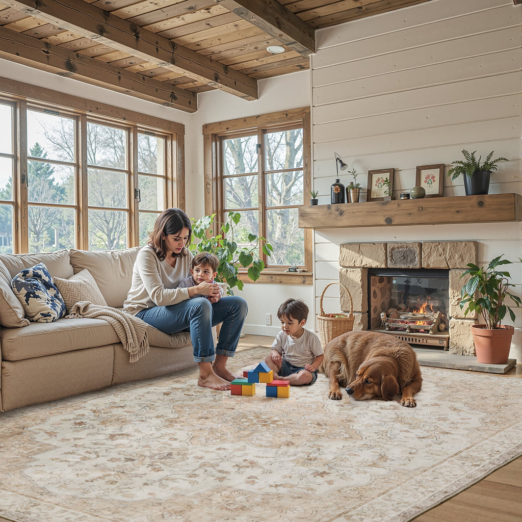 Vinmora™ Chitooma 8'X10' Boho Area Rugs For Living Room - Premium Bedding & Home by Vinmora™