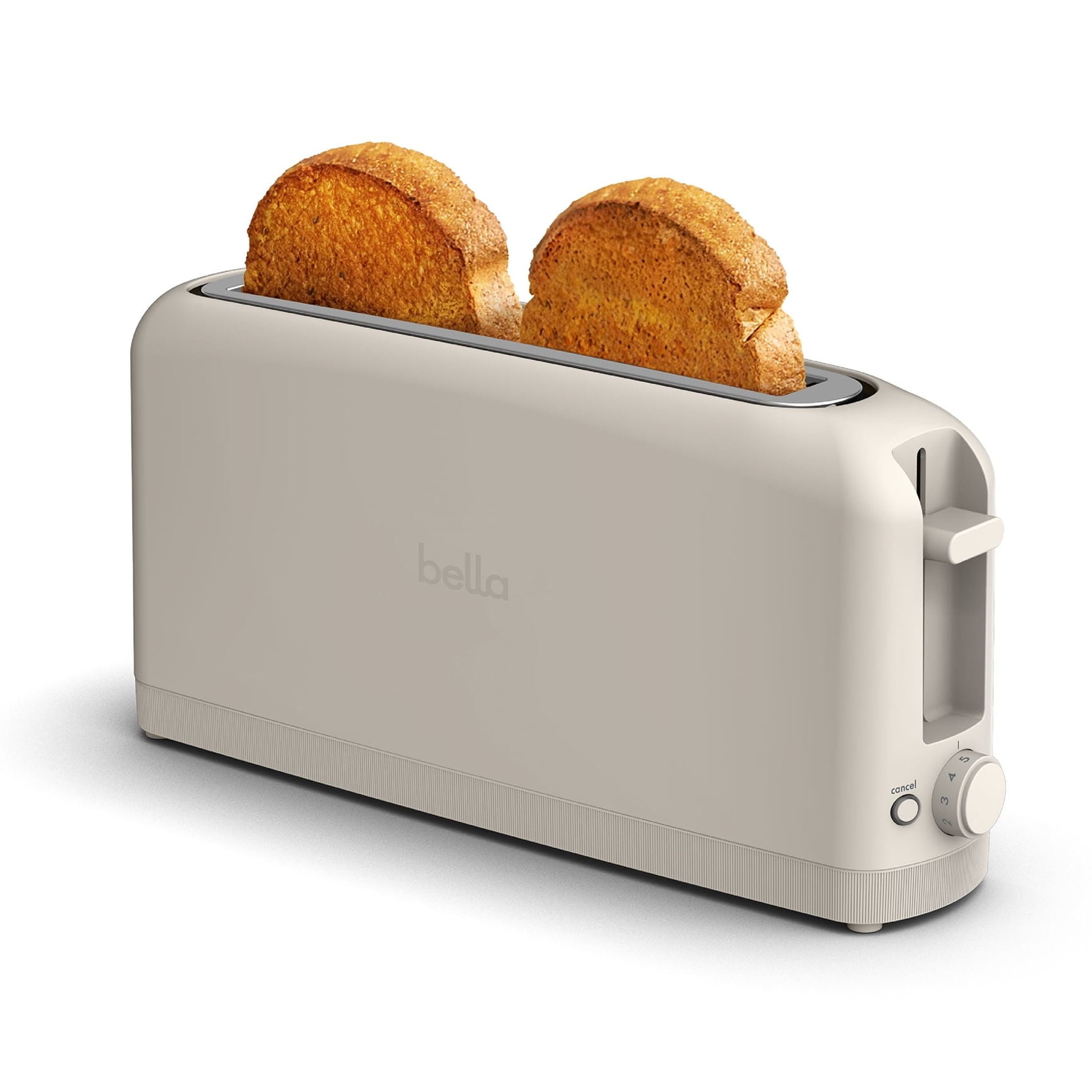 Vinmora™ bella 2-Slice Slim Toaster with Extra Long Slot - Premium Kitchen Appliance by Vinmora™