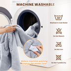 Vinmora™ WISHEAD Electric Heated Blanket Throw Soft Flannel & - Premium Blankets & Throws by Vinmora™