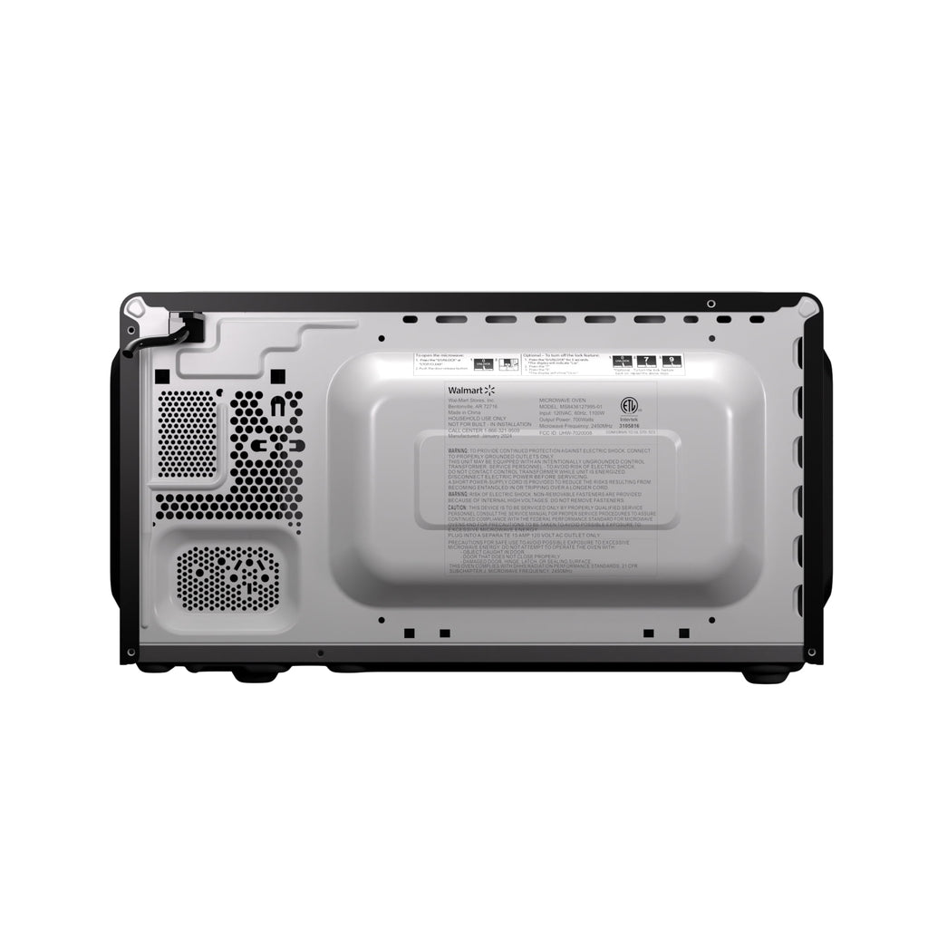 Vinmora™ 0.7 Cu ft Countertop Microwave Oven, 700 Watts - Premium Bedding & Home by Vinmora™