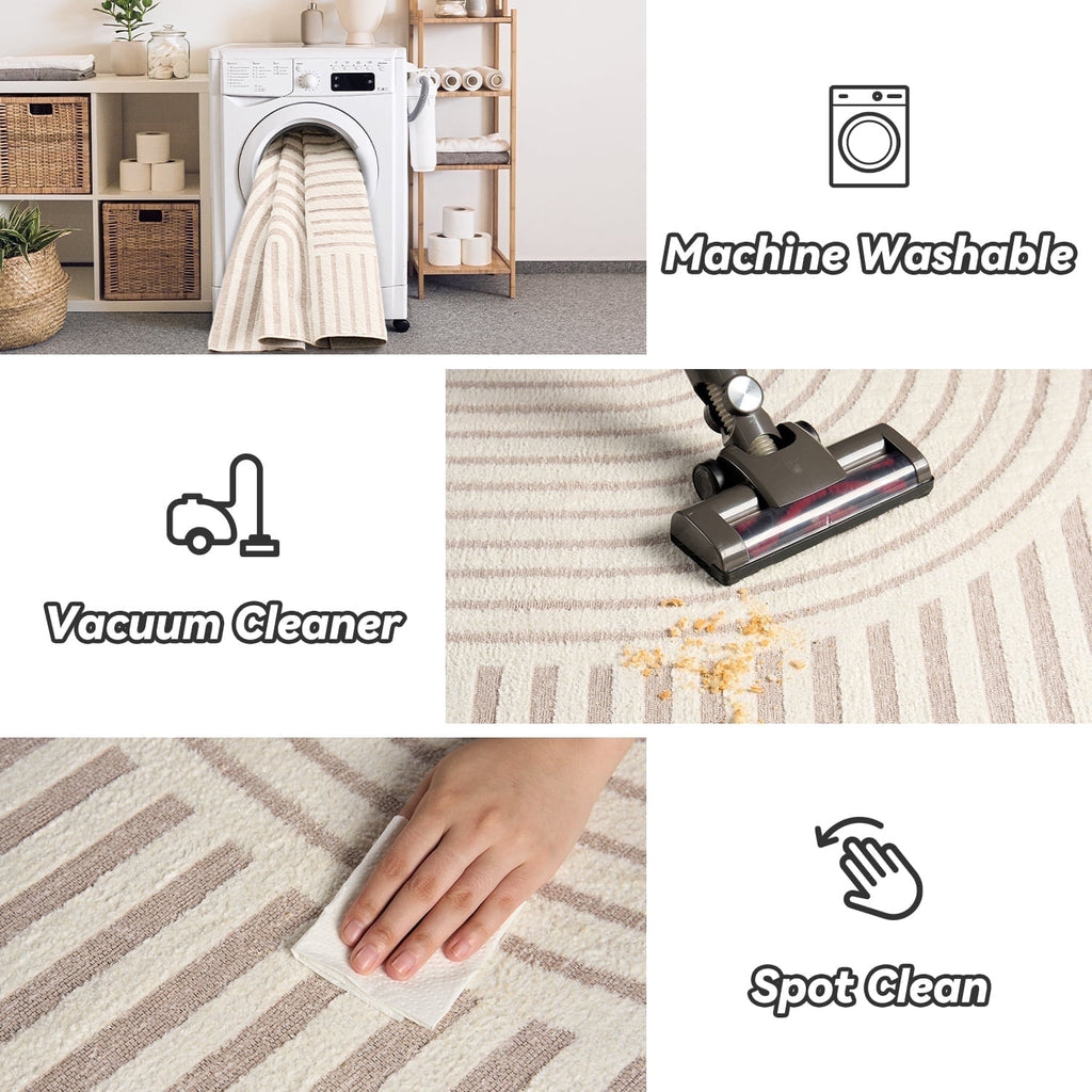 Vinmora™ Vunate 8'X10' Area Rugs For Living Room Jacquard - Premium Bedding & Home by Vinmora™
