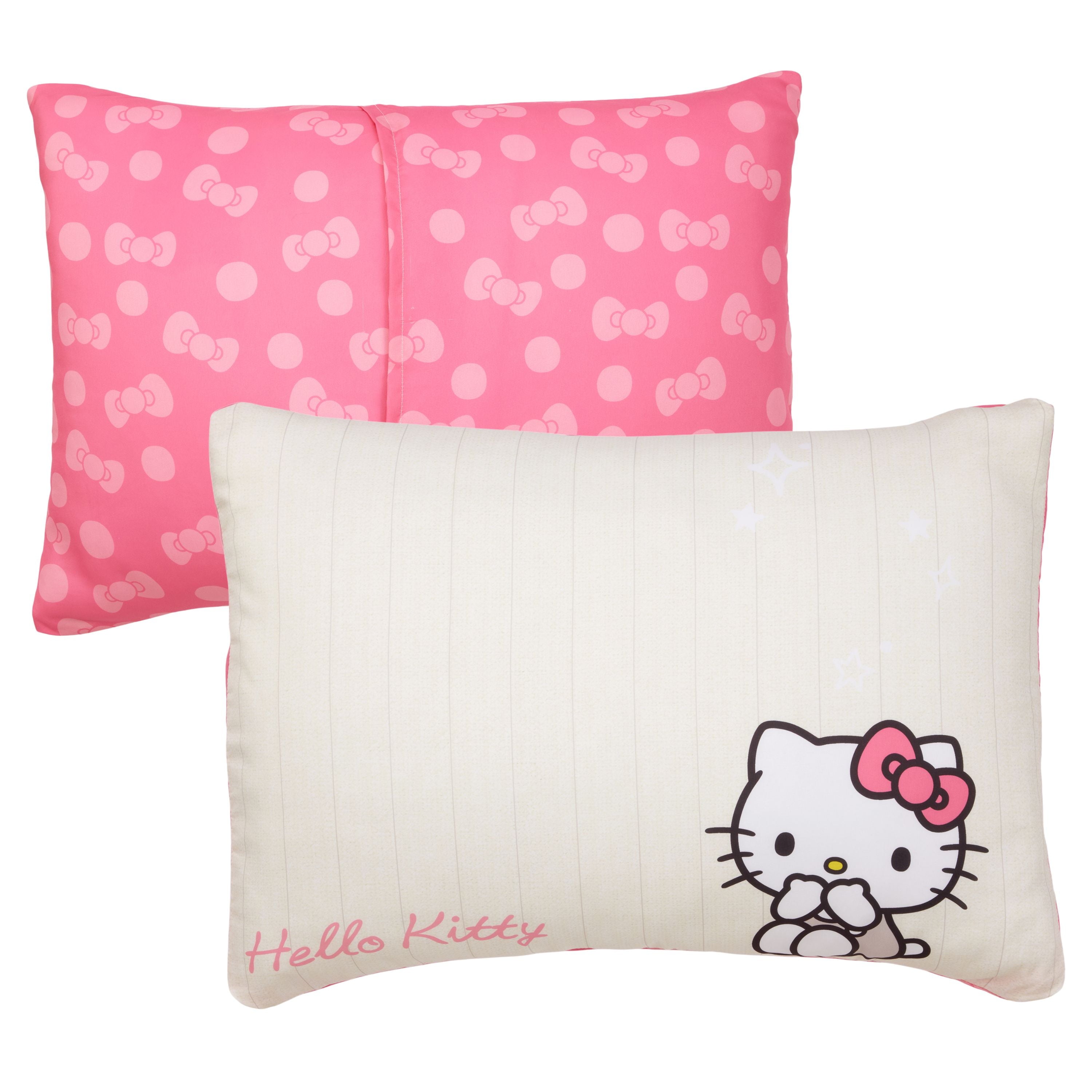 Vinmora™ Hello Kitty Reversible Comforter and Sham Set, Twin/Full - Premium Comforter Set by Vinmora™