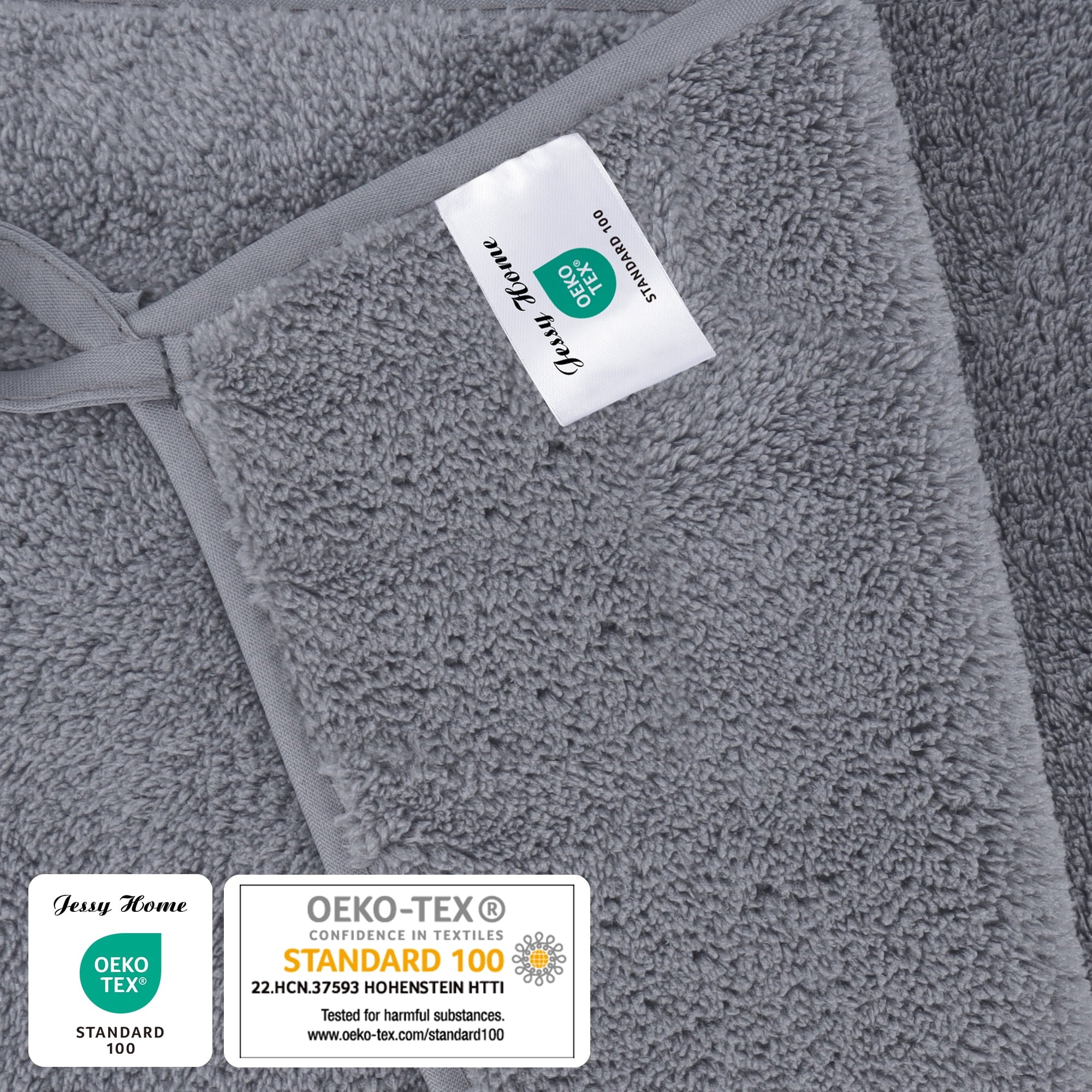 Vinmora™ Jessy Home 4 Pack Oversized Bath Sheet Towels - Premium Sheet Set by Vinmora™