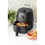Vinmora™ 2.2 Qt Air Fryer in Arctic Black with - Premium Kitchen Appliance by Vinmora™