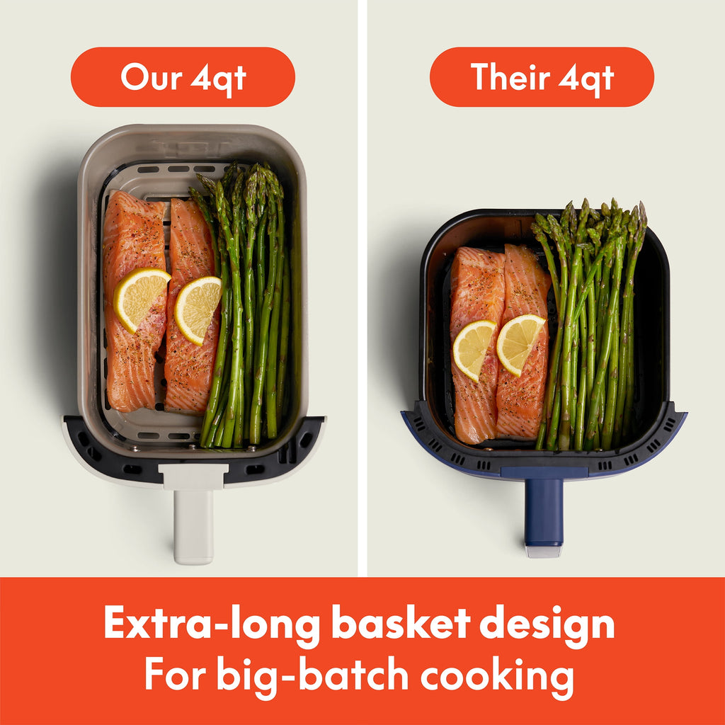 Vinmora™ bella 4 Qt Slim Digital Air Fryer with - Premium Kitchen Appliance by Vinmora™