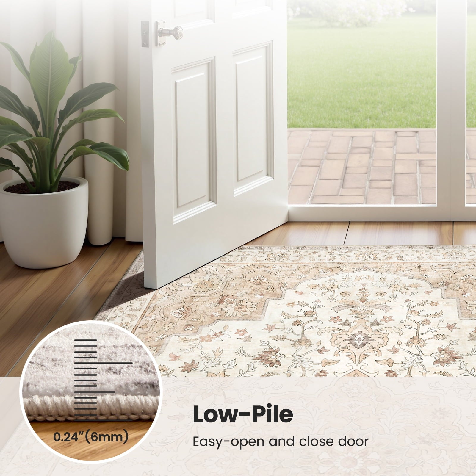 Vinmora™ Chitooma 8'X10' Boho Area Rugs For Living Room - Premium Bedding & Home by Vinmora™