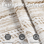 Vinmora™ VUNATE 5'x7' Area Rugs for Living Room Washable - Premium Bedding & Home by Vinmora™