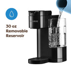 Vinmora™ K-Express Essentials Black Single-Serve K-Cup Pod Coffee Maker - Premium Bedding & Home by Vinmora™