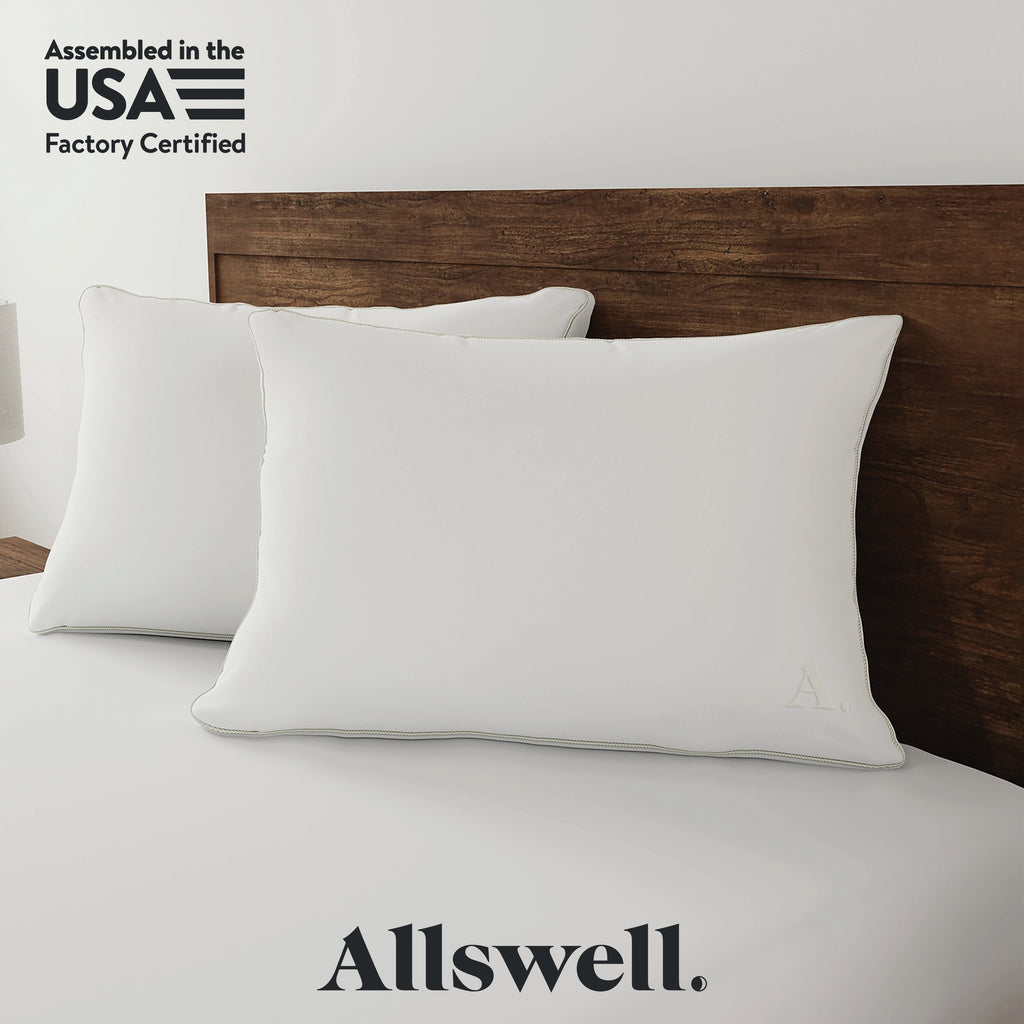 Vinmora™ Down Alternative Bed Pillows Standardqueen Firm All Positions - Premium Pillow by Vinmora™