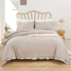 Vinmora™ SPRINDAY Queen Comforter Set For Adult, 3 Piece - Premium Comforter Set by Vinmora™
