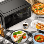 Vinmora™ 0.7 Cu ft Countertop Microwave Oven, 700 Watts - Premium Bedding & Home by Vinmora™
