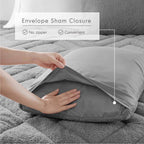 Vinmora™ Regency Heights Twin/Twin XL Quilted Plush Comforter Set - Premium Comforter Set by Vinmora™