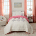 Vinmora™ Hello Kitty Reversible Comforter and Sham Set, Twin/Full - Premium Comforter Set by Vinmora™