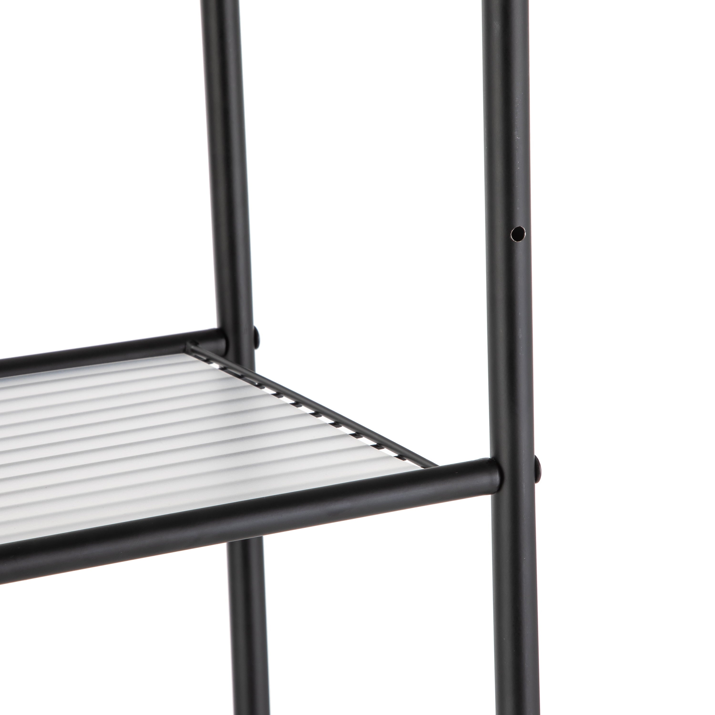 Vinmora™ Over-the-Toilet Steel Storage Unit with 3 Shelves and - Premium Bedding & Home by Vinmora™