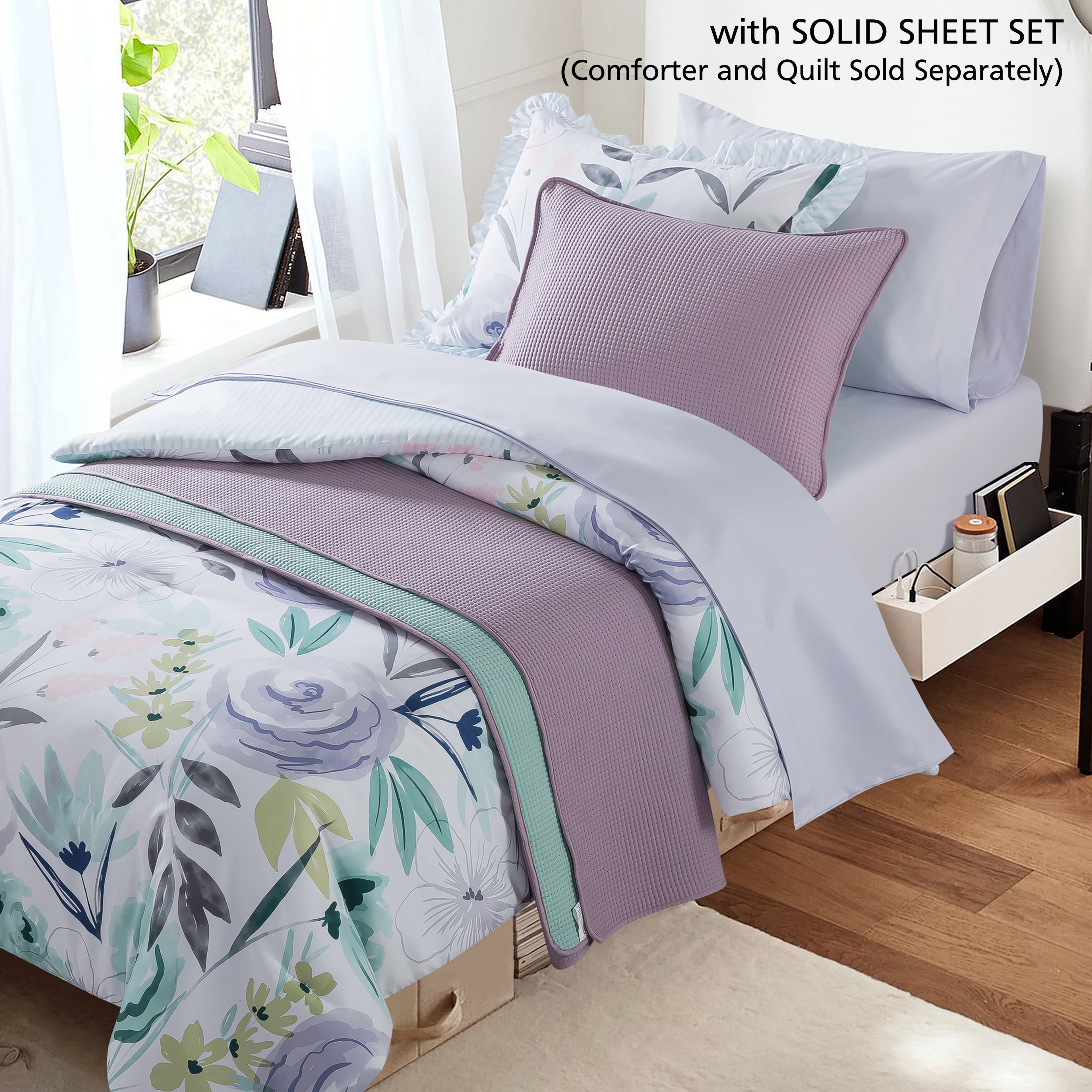 Vinmora™ Campus Comforts by New Sega Home 2-Pack Microfiber - Premium Sheet Set by Vinmora™