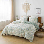 Vinmora™ HoneiLife 3pc Duvet Cover King Size - 100% - Premium Comforter Set by Vinmora™