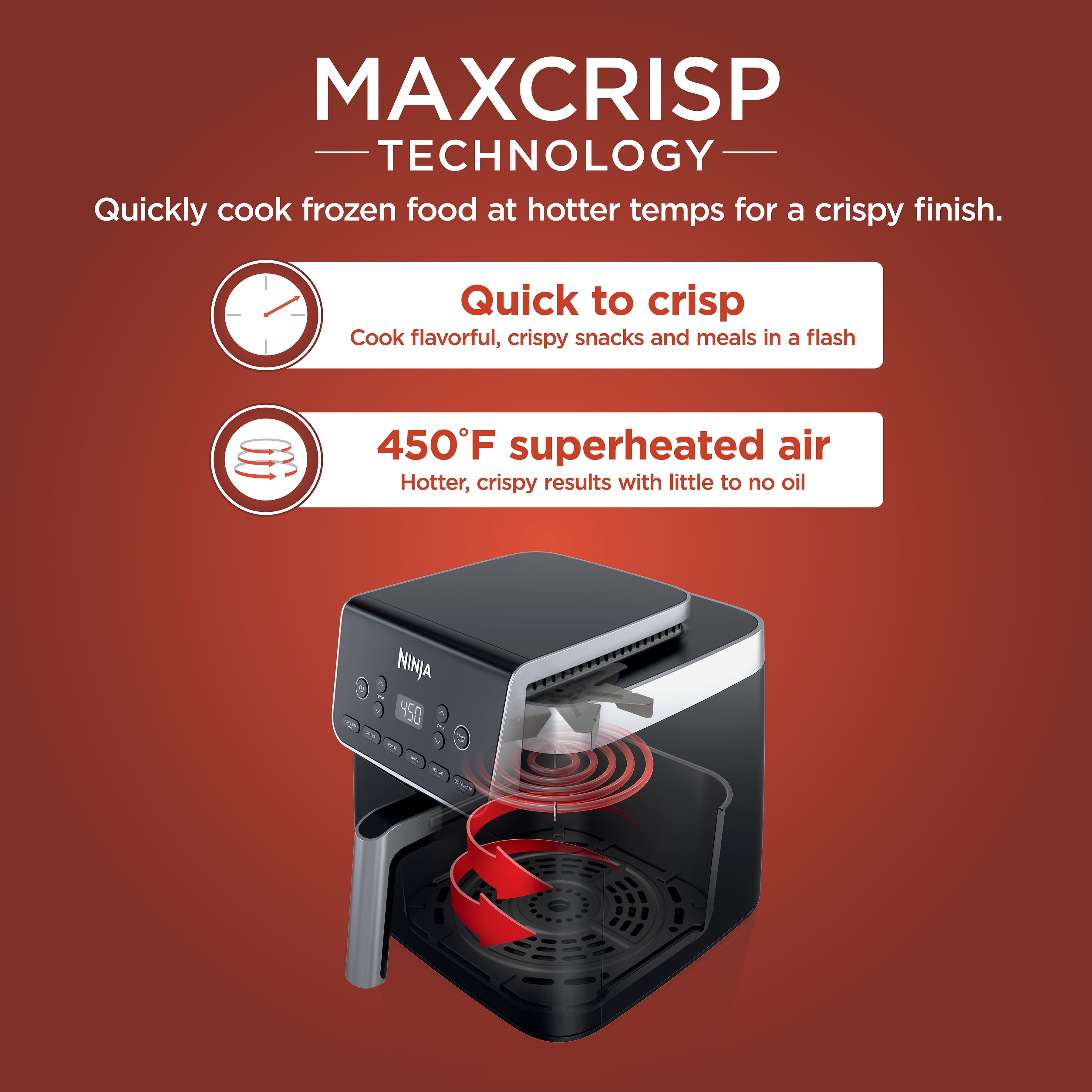 Vinmora™ Air Fryer, Pro XL 6-in-1 1750 Watts - Premium Kitchen Appliance by Vinmora™