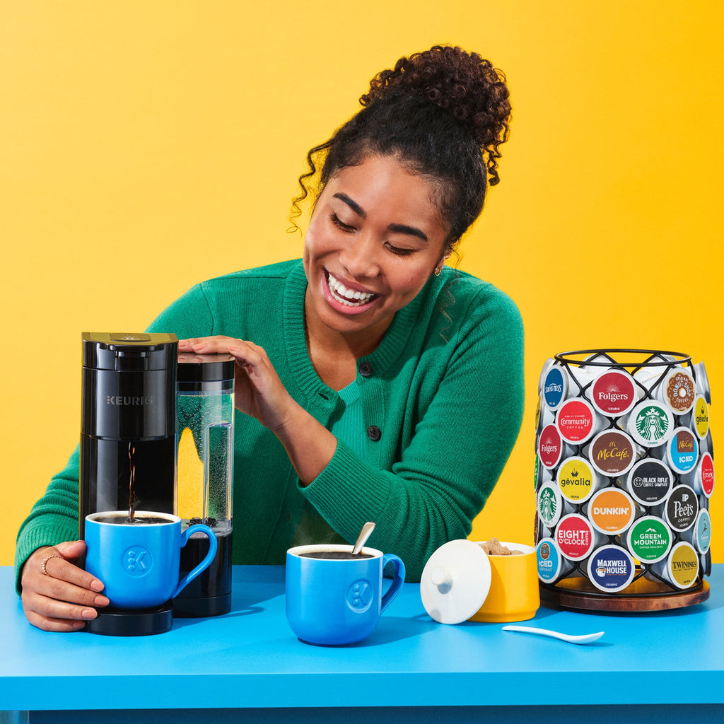 Vinmora™ K-Express Essentials Black Single-Serve K-Cup Pod Coffee Maker - Premium Bedding & Home by Vinmora™