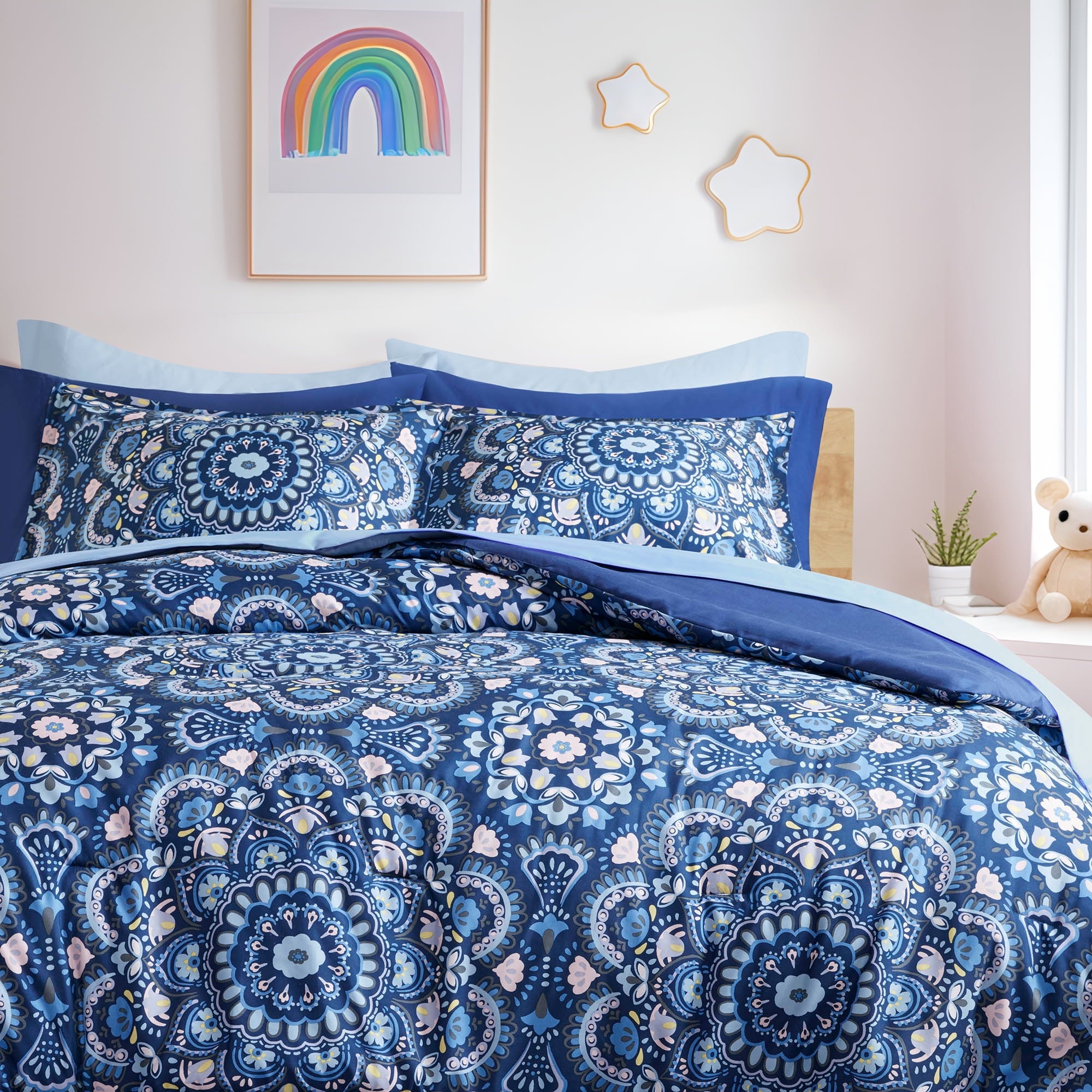 Vinmora™ Regency Heights Queen Size Comforter Set, 9-Piece Bed - Premium Comforter Set by Vinmora™