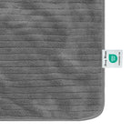 Vinmora™ Jessy Home 4 Pack Dark Gray Stripe Large - Premium Sheet Set by Vinmora™