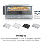 Vinmora™ Flip Toaster Oven & Air Fryer, 8-in-1 Functionality - Premium Kitchen Appliance by Vinmora™