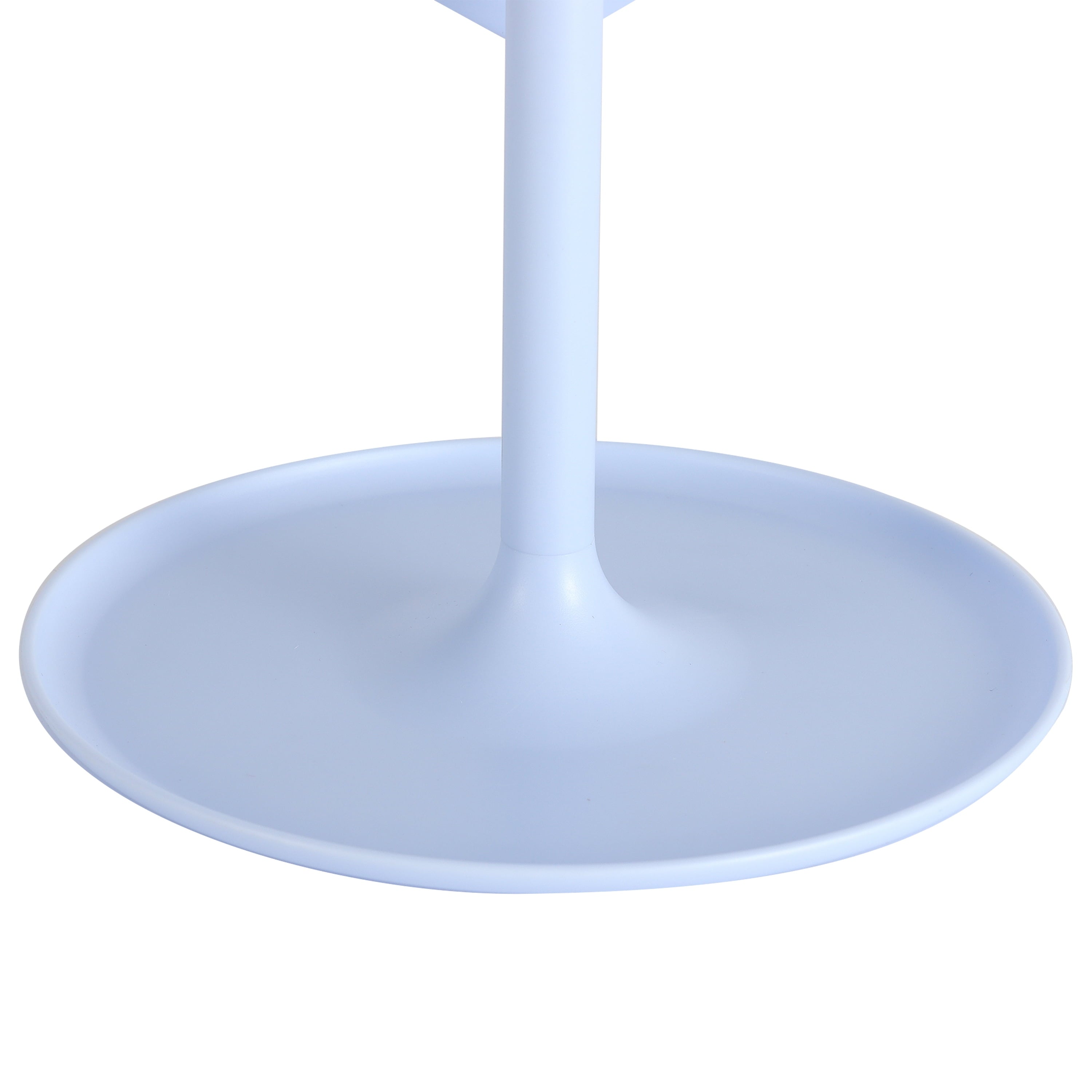 Vinmora™ 11.26" Tall Light Blue Plastic Frame Tabletop Heart - Premium Bedding & Home by Vinmora™