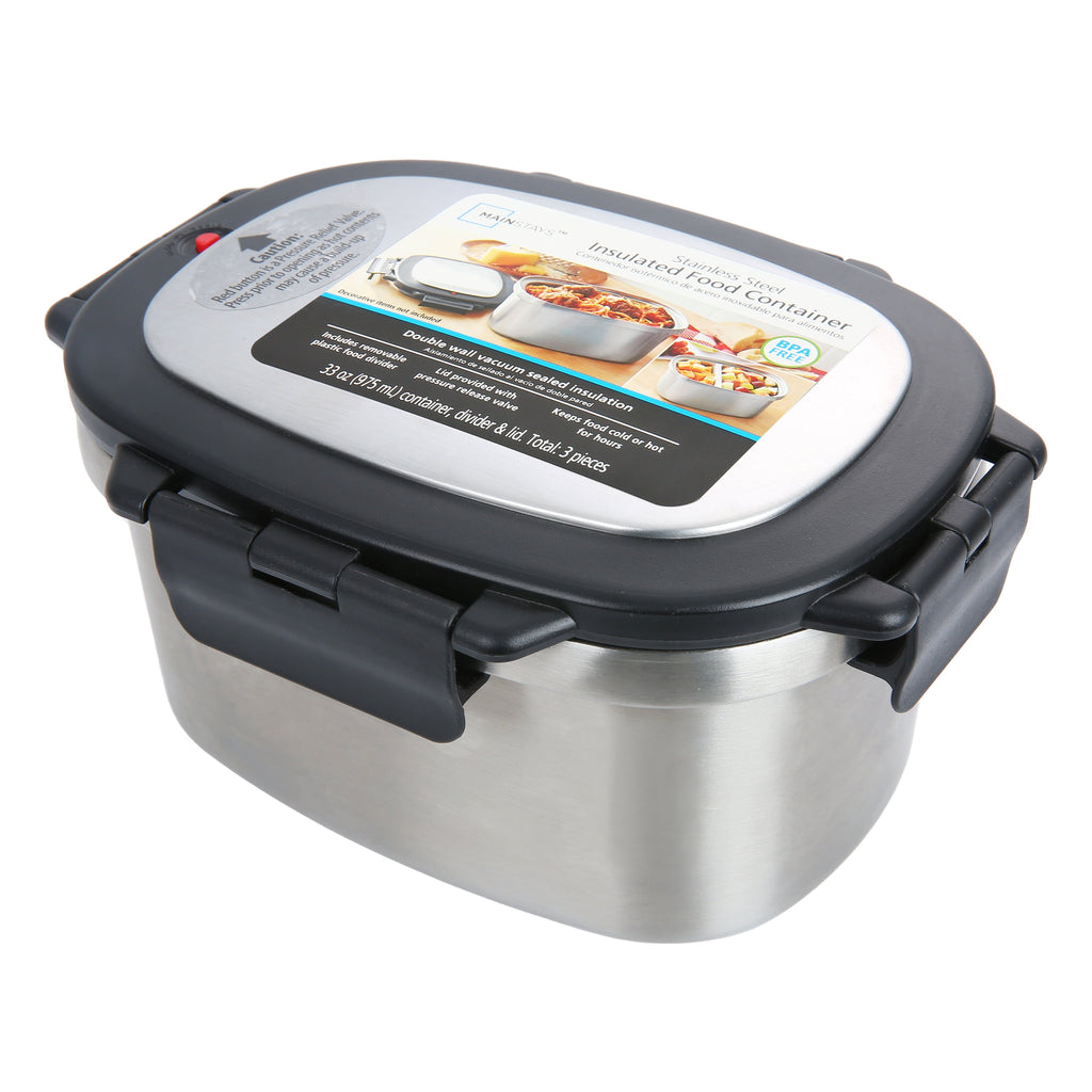 Vinmora™ 33 oz Insulated Stainless Steel Lunch Box Food - Premium Bedding & Home by Vinmora™