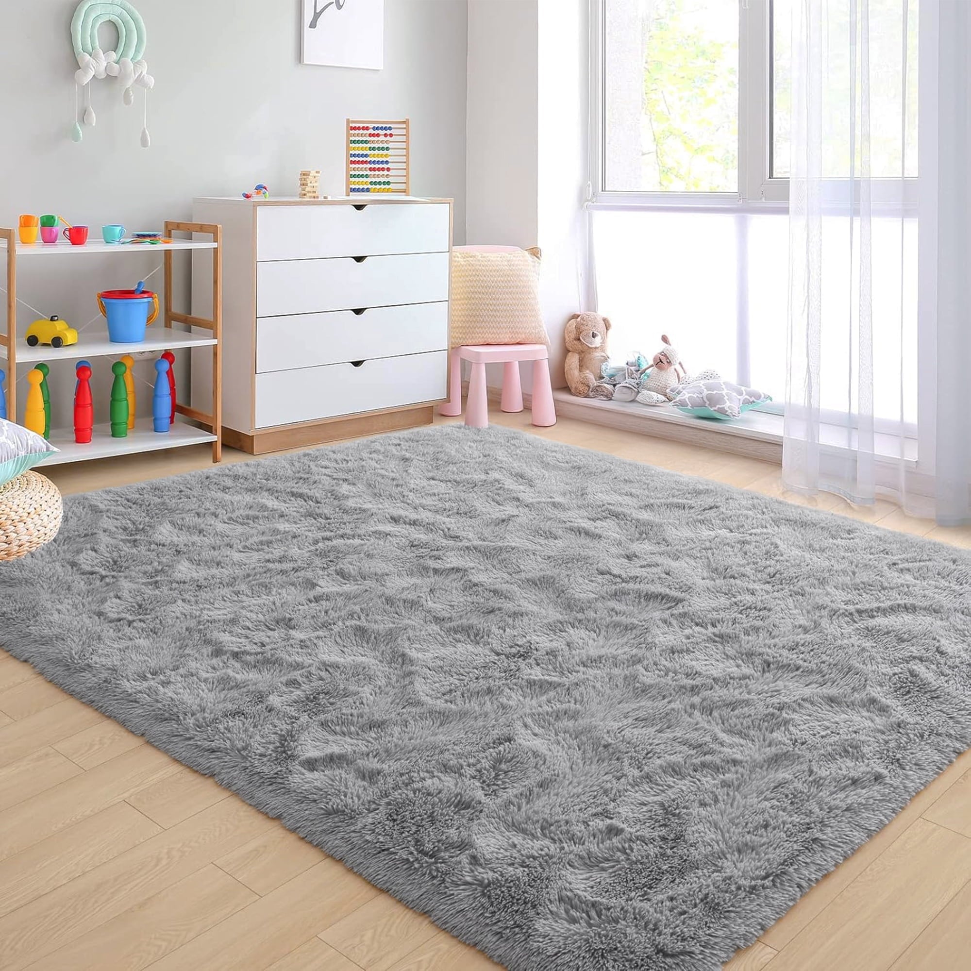 Vinmora™ Nefoso Shag Area Rug 8Ft X 10Ft Soft - Premium Bedding & Home by Vinmora™