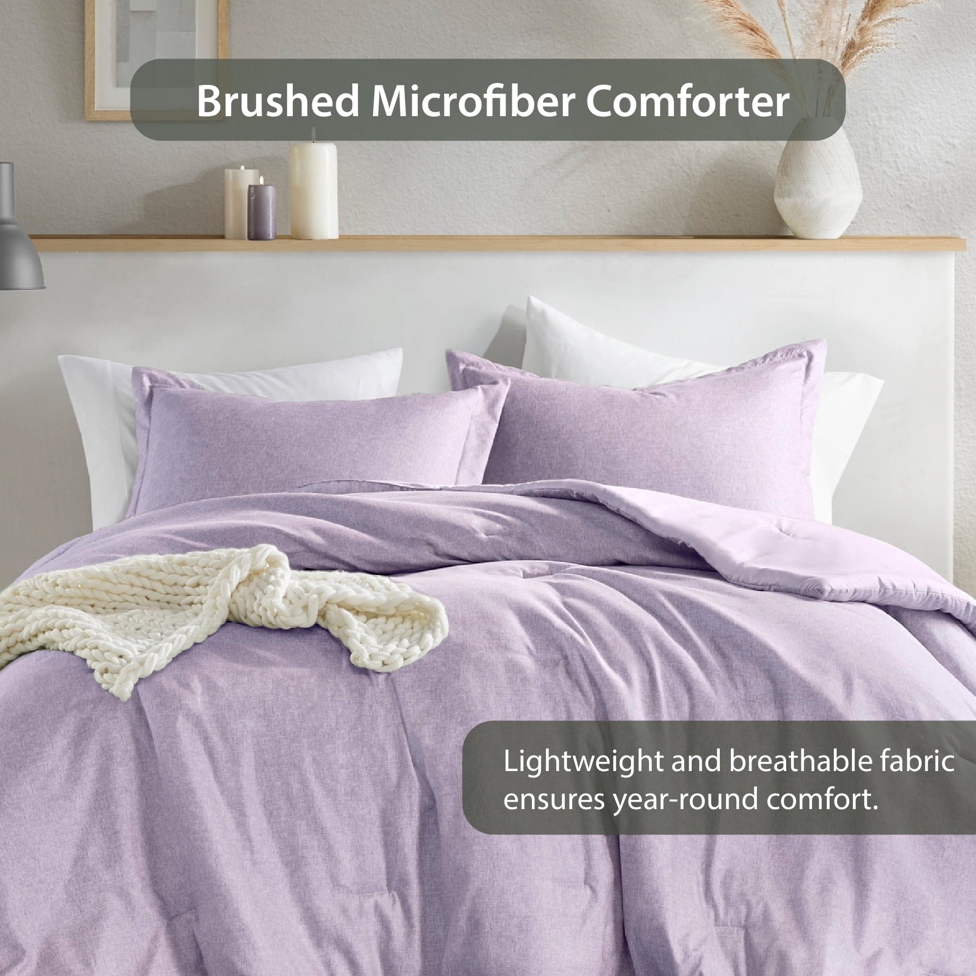 Vinmora™ Regency Heights King/Cal King Comforter Sets, Reversible 3 - Premium Comforter Set by Vinmora™