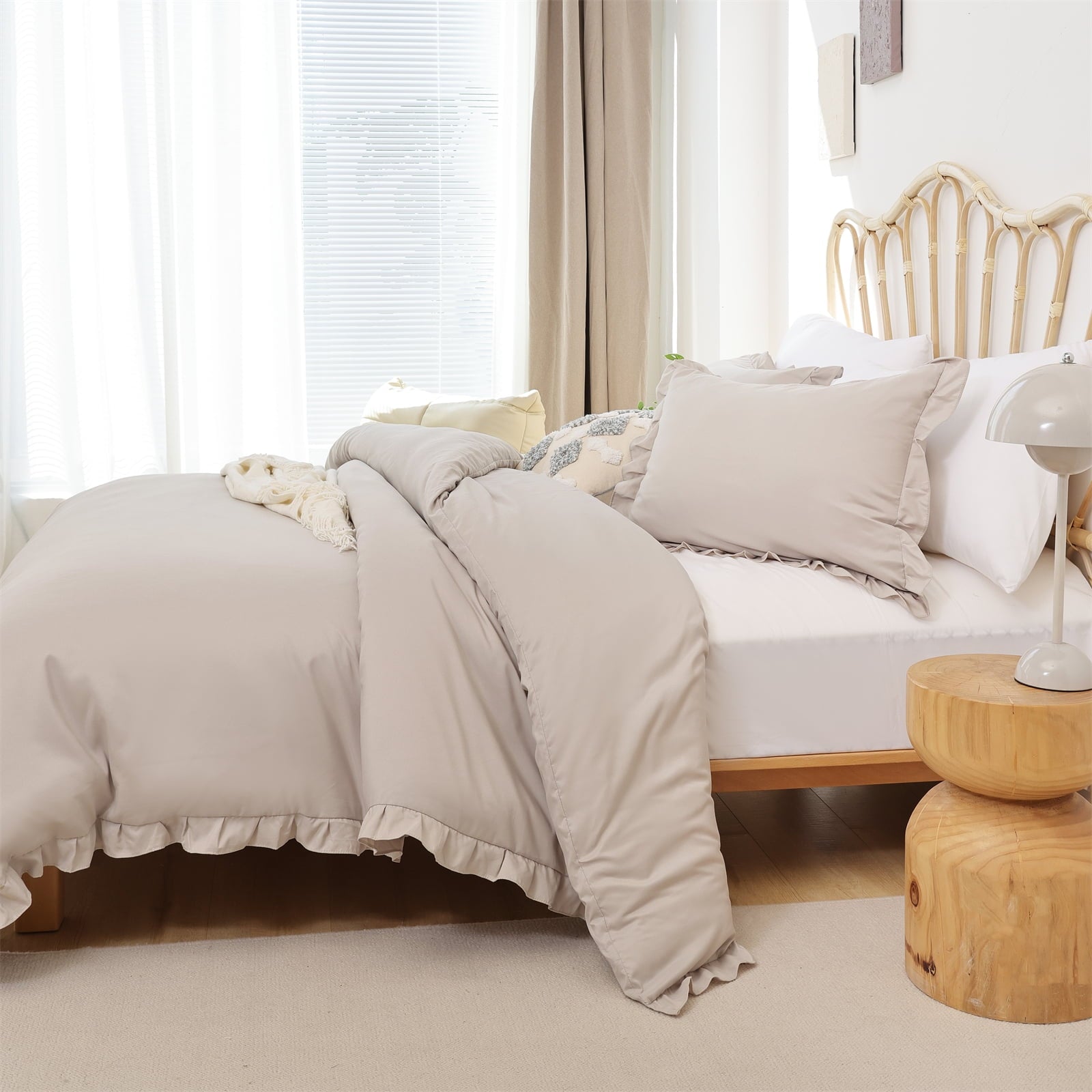 Vinmora™ SPRINDAY Queen Comforter Set For Adult, 3 Piece - Premium Comforter Set by Vinmora™