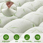 Vinmora™ Cooling Bamboo Mattress Topper - Premium Mattress Protector & Topper by Vinmora™