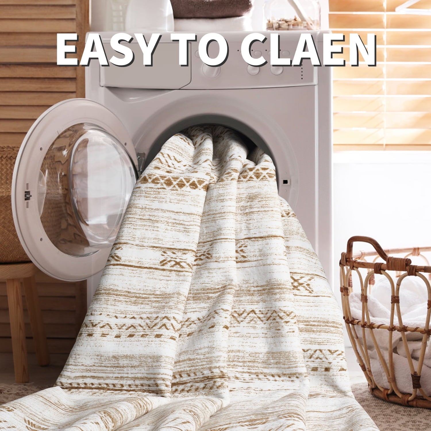 Vinmora™ VUNATE 5'x7' Area Rugs for Living Room Washable - Premium Bedding & Home by Vinmora™