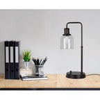 Vinmora™ 20.5 in Height Bronze Metal Desk Lamp with - Premium Bedding & Home by Vinmora™