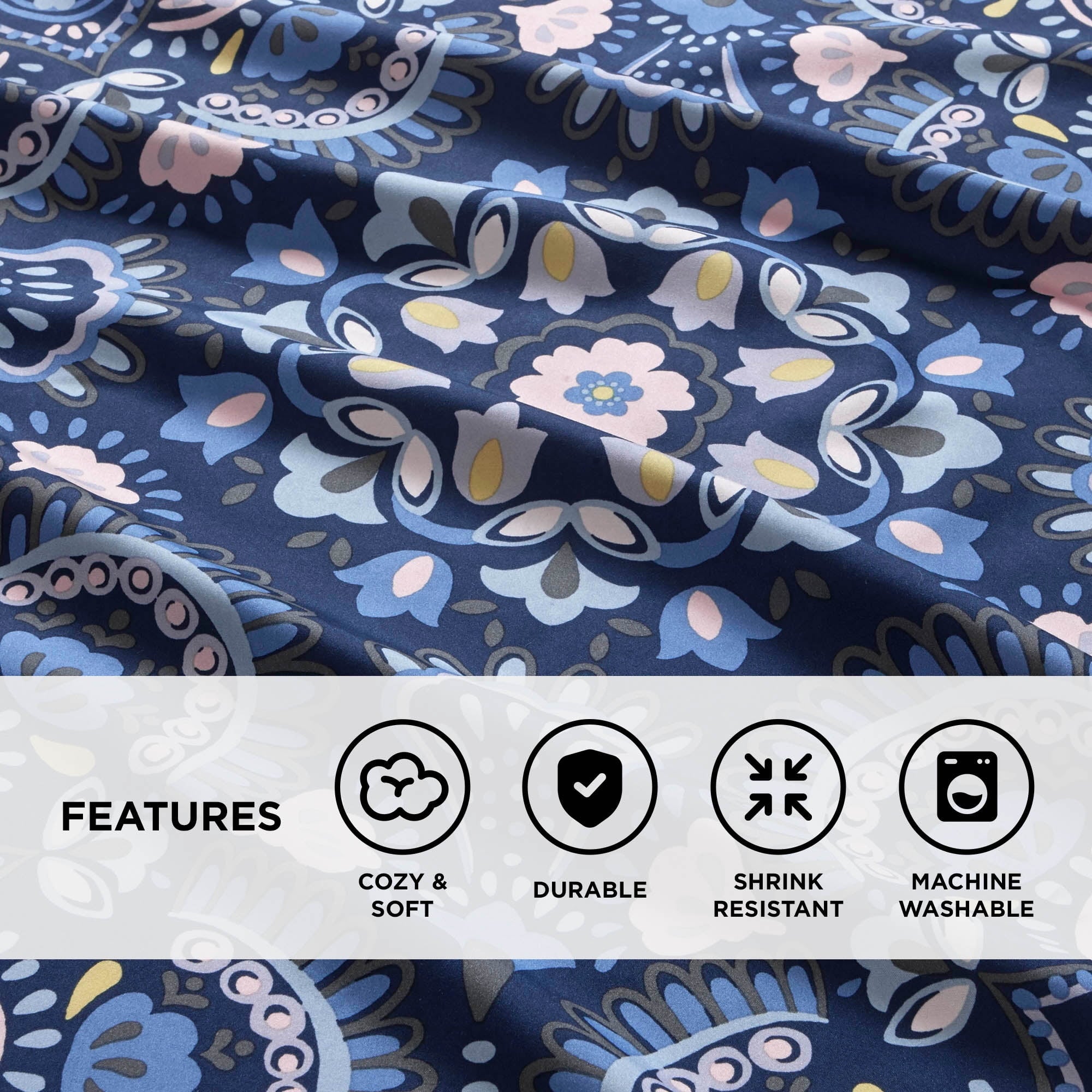 Vinmora™ Regency Heights Queen Size Comforter Set, 9-Piece Bed - Premium Comforter Set by Vinmora™