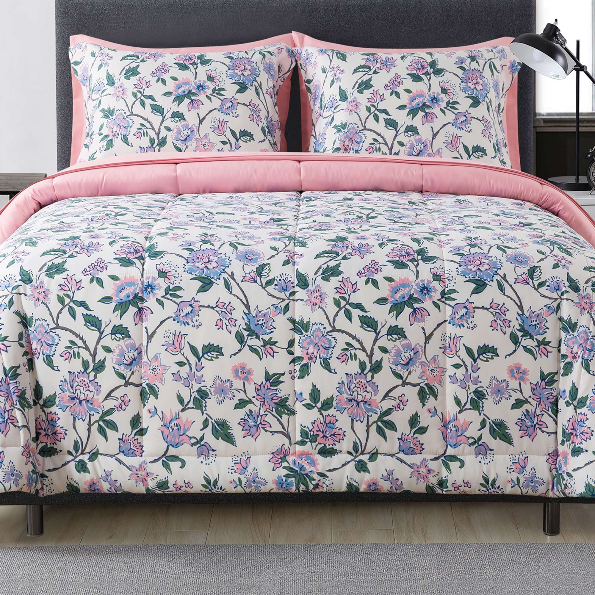 Vinmora™ 7-Piece Reversible Bed in a Bag with Laundry - Premium Comforter Set by Vinmora™