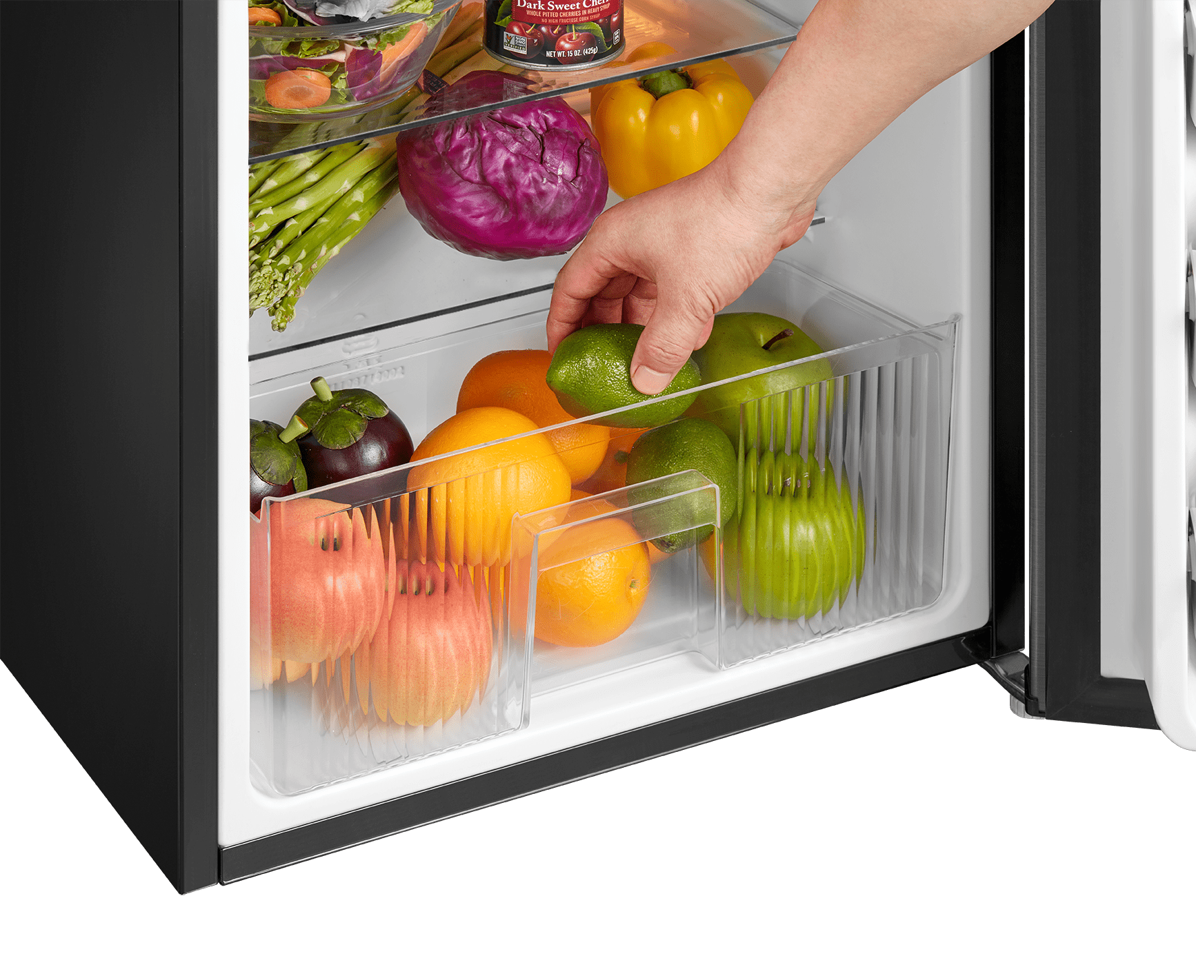Vinmora™ 3.2 Cu Ft 2-Door Compact Refrigerator with Freezer - Premium Bedding & Home by Vinmora™