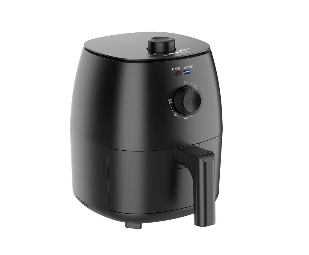 Vinmora™ 2.2 Qt Air Fryer in Arctic Black with - Premium Kitchen Appliance by Vinmora™