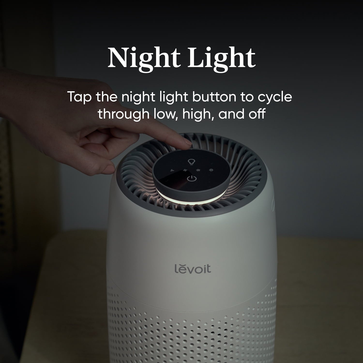 Vinmora™ Levoit Core Mini with Night Light 255 Sq - Premium Bedding & Home by Vinmora™