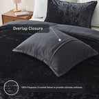 Vinmora™ Regency Heights Full/Queen Cozy Velvet Comforter Sets, Luxury - Premium Comforter Set by Vinmora™