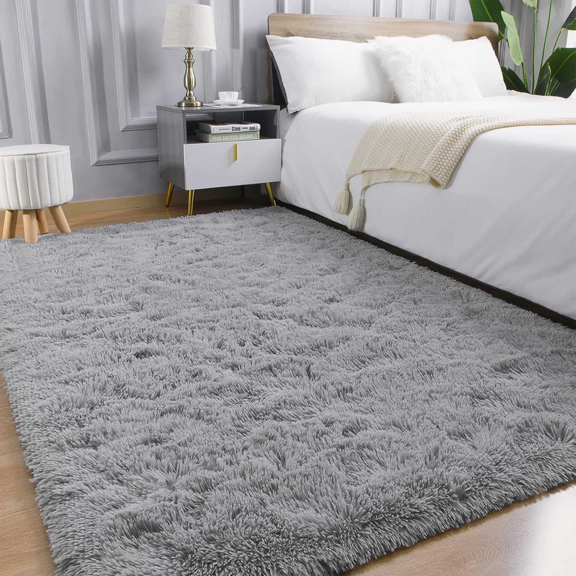Vinmora™ Nefoso Shag Area Rug 8Ft X 10Ft Soft - Premium Bedding & Home by Vinmora™