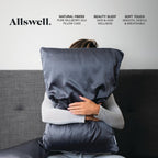 Vinmora™ Dream Restore Silk Pillow Protector with Zipper Closing - Premium Pillow Protector by Vinmora™