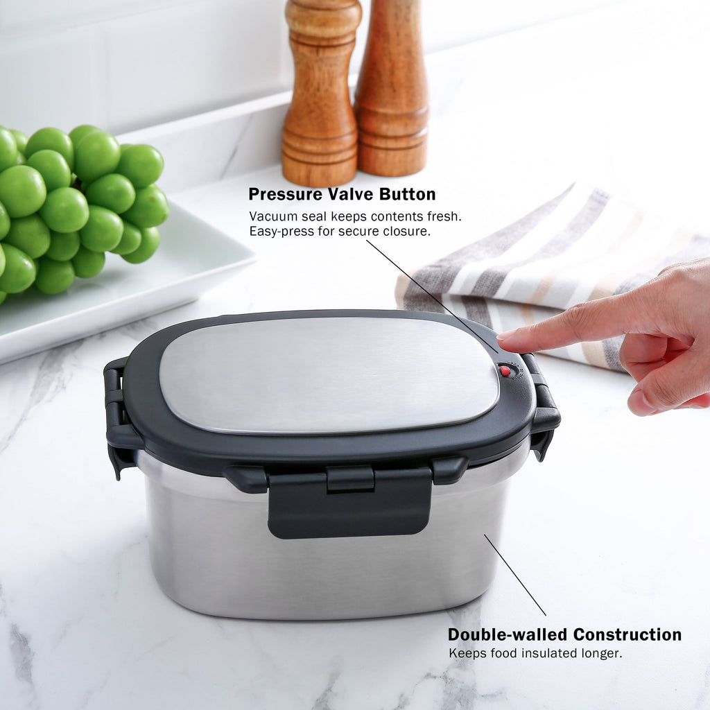 Vinmora™ 33 oz Insulated Stainless Steel Lunch Box Food - Premium Bedding & Home by Vinmora™
