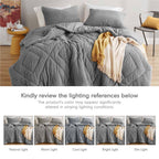 Vinmora™ Regency Heights Twin/Twin XL Quilted Plush Comforter Set - Premium Comforter Set by Vinmora™