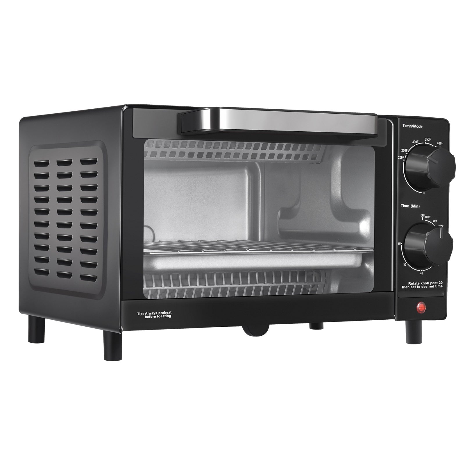 Vinmora™ 4 Slice Countertop Toaster Oven with 3 Settings - Premium Kitchen Appliance by Vinmora™