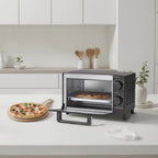 Vinmora™ 4 Slice Countertop Toaster Oven with 3 Settings - Premium Kitchen Appliance by Vinmora™