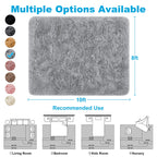 Vinmora™ Nefoso Shag Area Rug 8Ft X 10Ft Soft - Premium Bedding & Home by Vinmora™