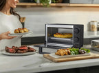 Vinmora™ 4 Slice Countertop Toaster Oven with 3 Settings - Premium Kitchen Appliance by Vinmora™