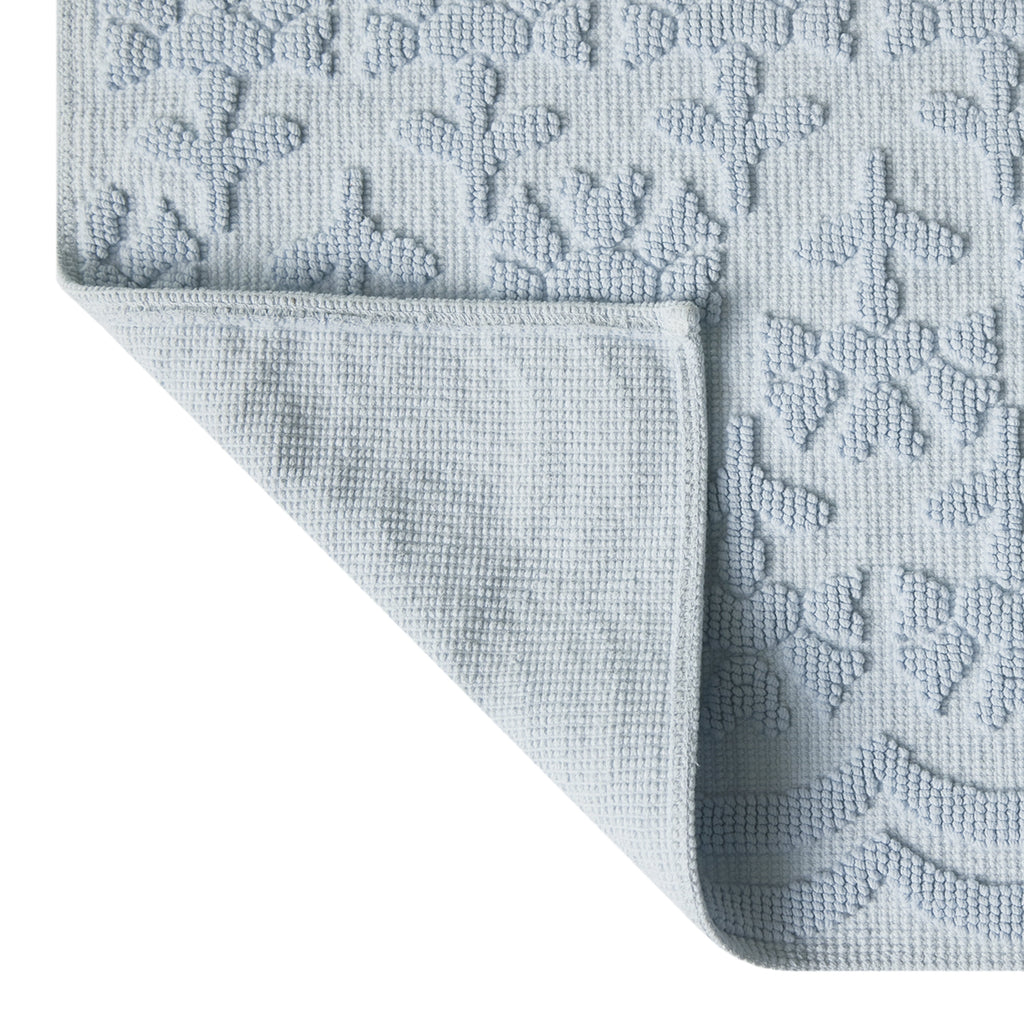 Vinmora™ Floral Block Scallop 2 Piece Bath Rug Set - Premium Bedding & Home by Vinmora™